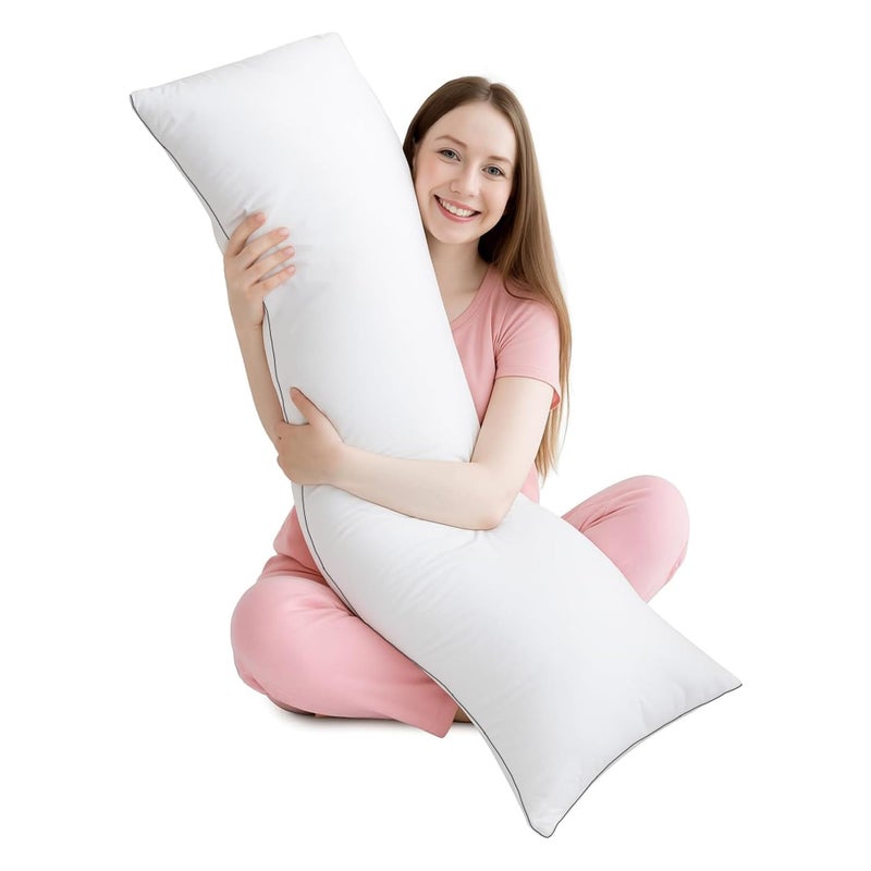 Acepunch Dakimakura Body Pillow â€“ 59x20in Long Pillow for Bed, Soft Cotton Hypoallergenic Full Body Pillow for Side Sleeper, Plush Huggable Cushion for Adults - Image 1